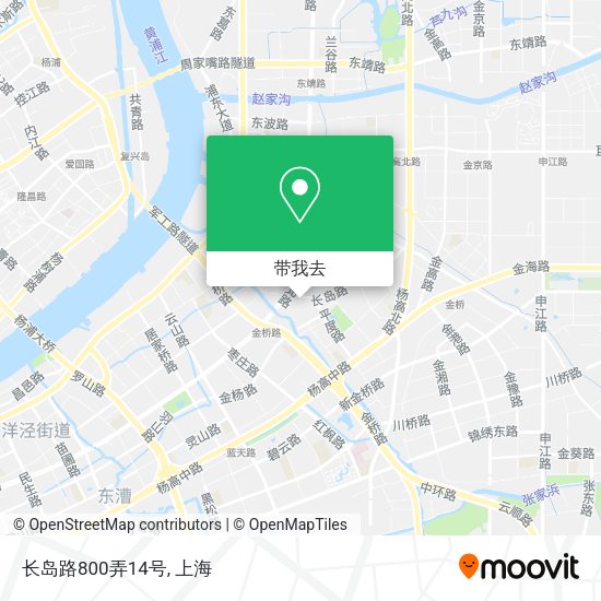 长岛路800弄14号地图