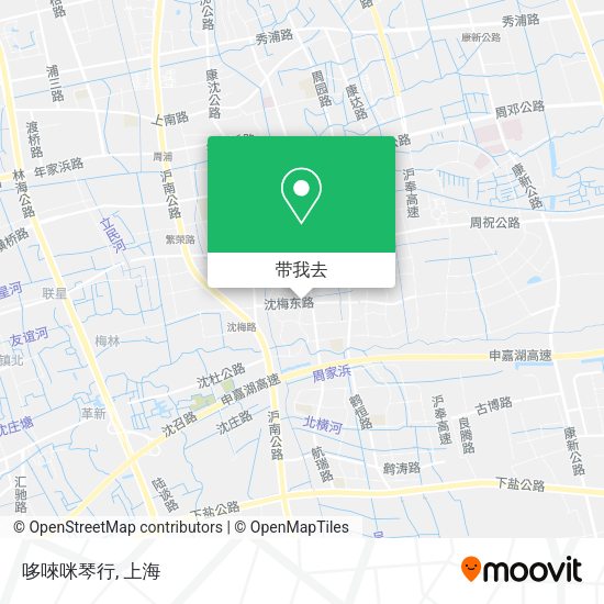 哆唻咪琴行地图