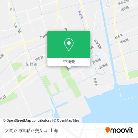 大同路与富勒路交叉口地图