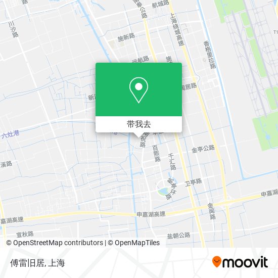 傅雷旧居地图