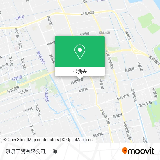 班屏工贸有限公司地图