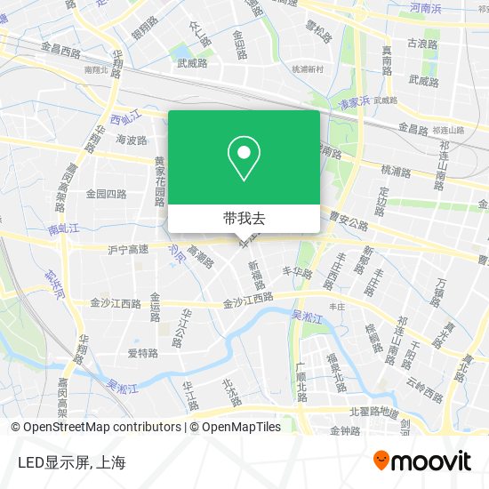 LED显示屏地图