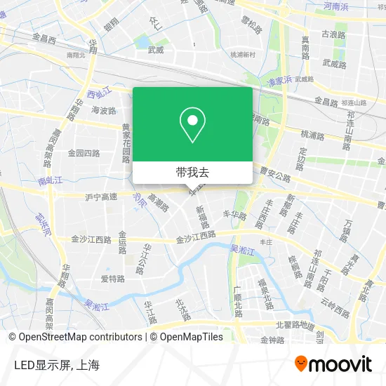 LED显示屏地图