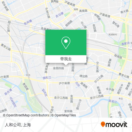人和公司地图