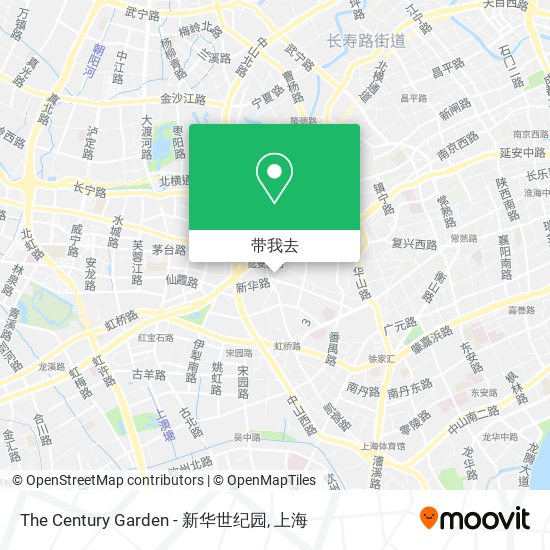 The Century Garden - 新华世纪园地图