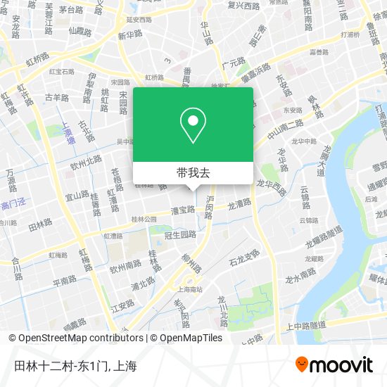 田林十二村-东1门地图