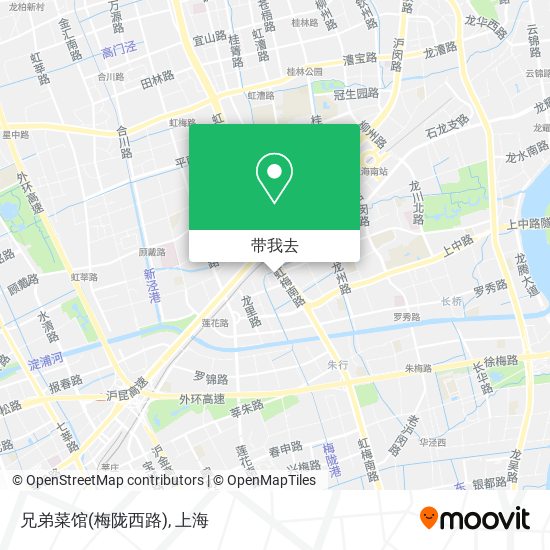 兄弟菜馆(梅陇西路)地图