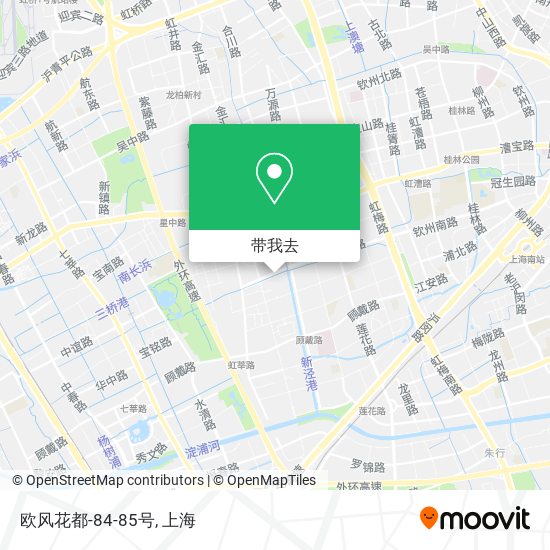 欧风花都-84-85号地图