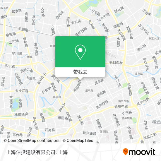 上海信投建设有限公司地图
