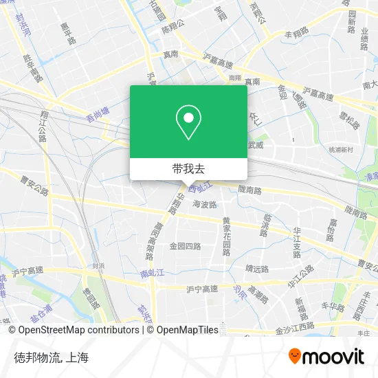 徳邦物流地图