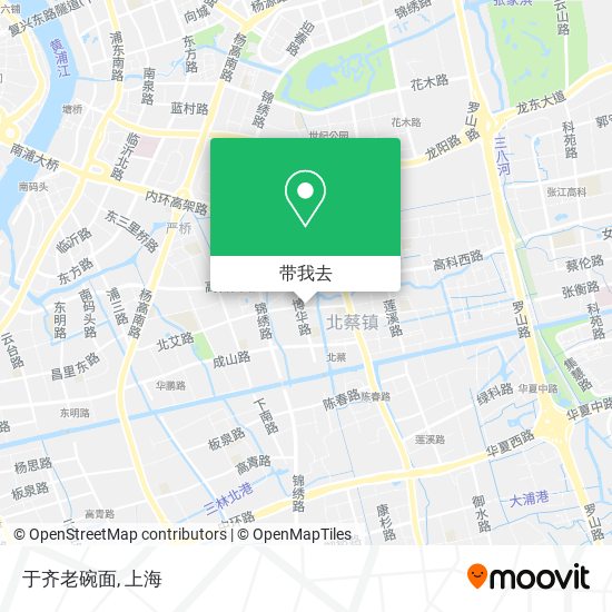 于齐老碗面地图