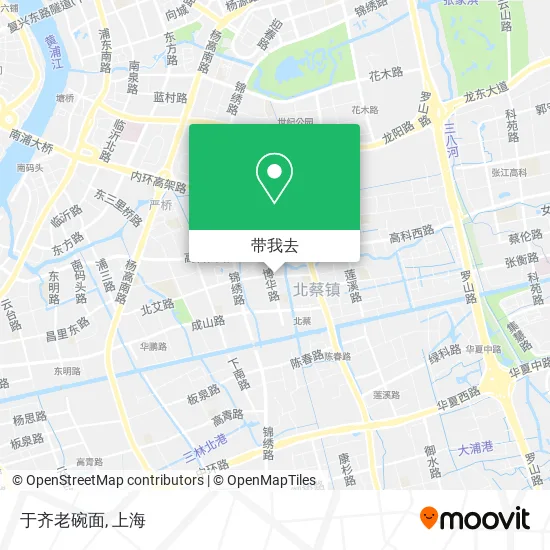 于齐老碗面地图