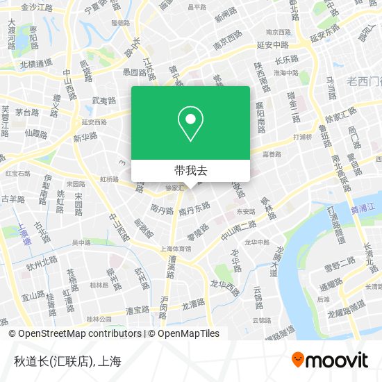 秋道长(汇联店)地图