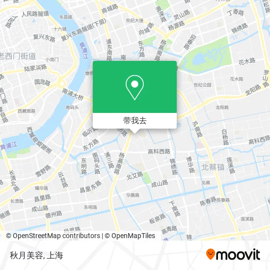 秋月美容地图