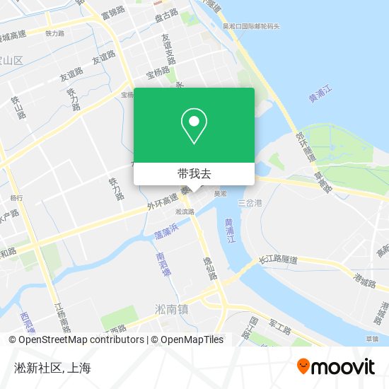 淞新社区地图