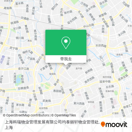 上海科瑞物业管理发展有限公司均泰丽轩物业管理处地图