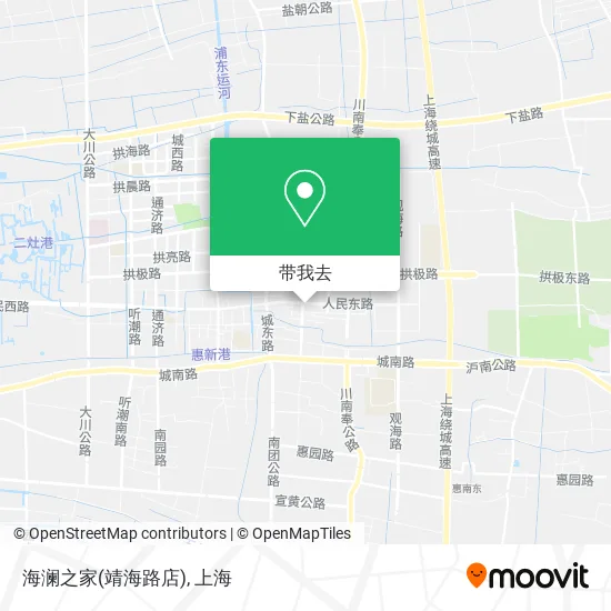 海澜之家(靖海路店)地图