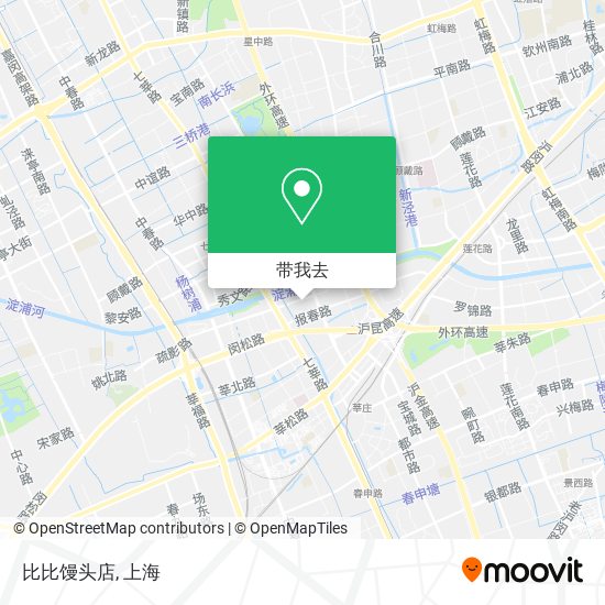 比比馒头店地图