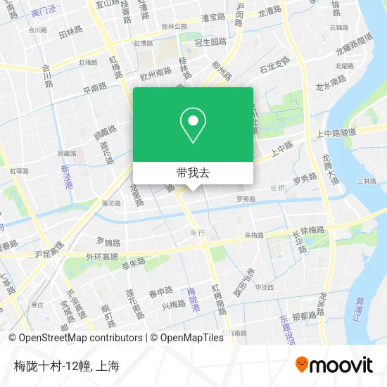 梅陇十村-12幢地图