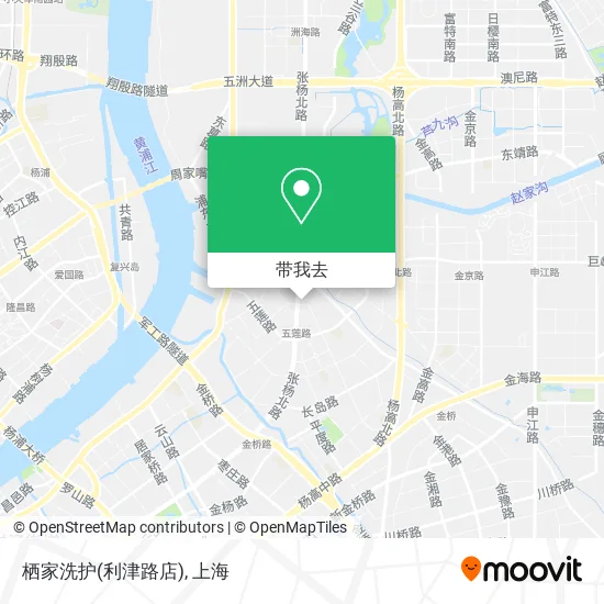 栖家洗护(利津路店)地图