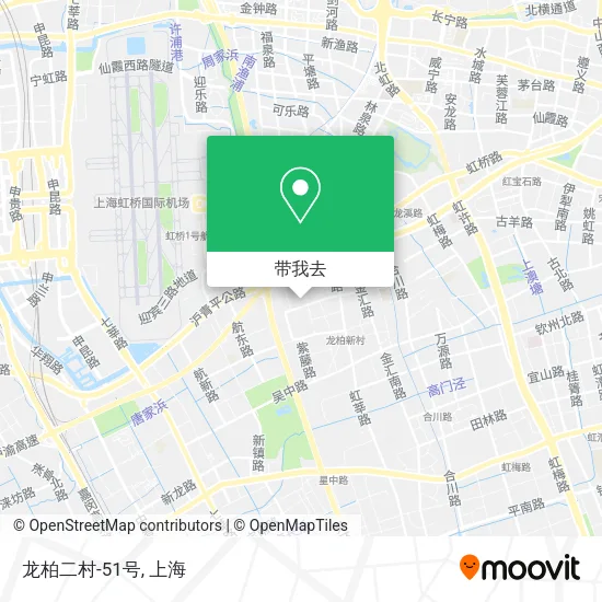 龙柏二村-51号地图