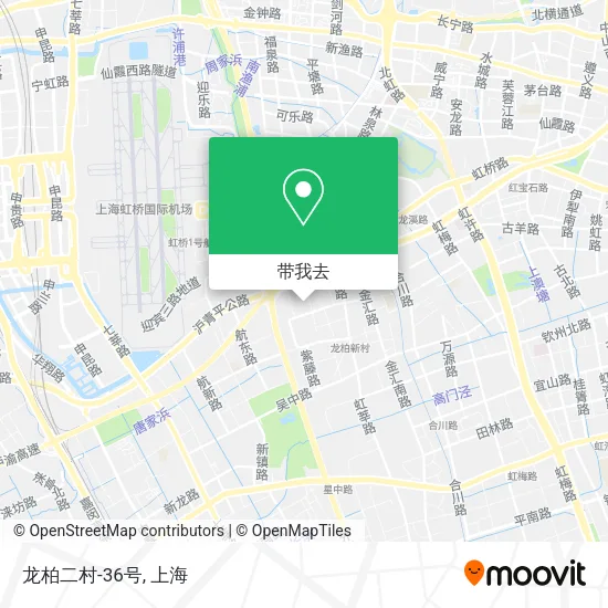 龙柏二村-36号地图