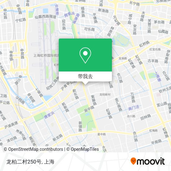 龙柏二村250号地图