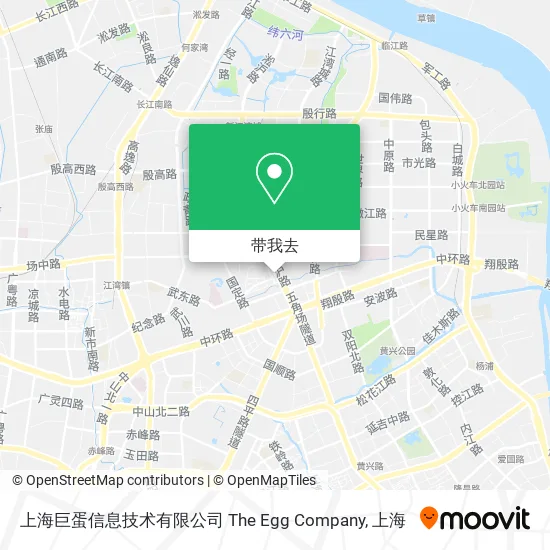 上海巨蛋信息技术有限公司 The Egg Company地图