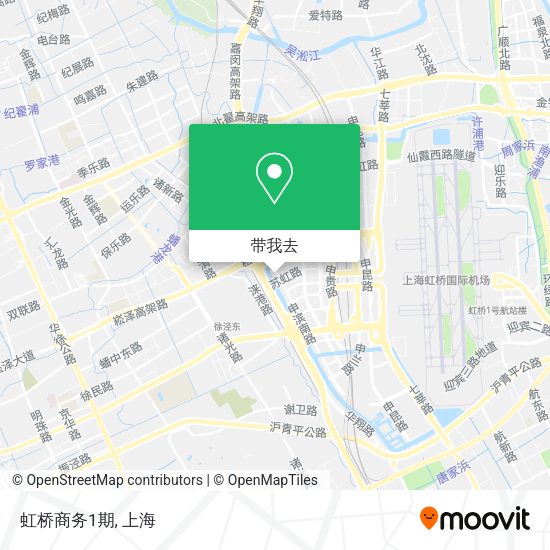 虹桥商务1期地图