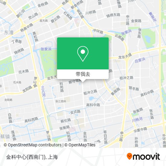 金科中心(西南门)地图