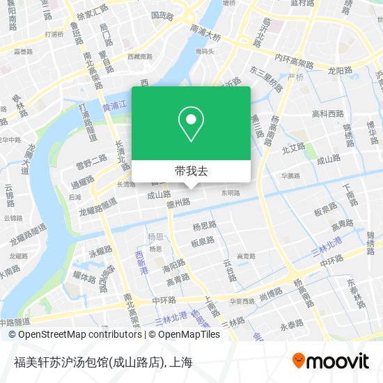 福美轩苏沪汤包馆(成山路店)地图