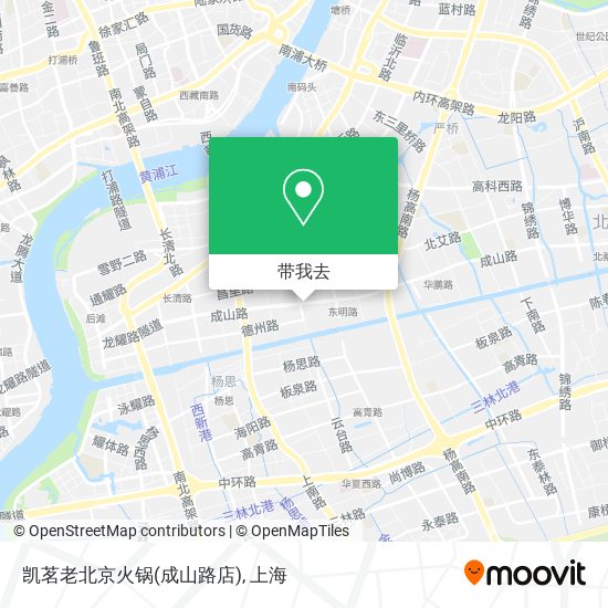 凯茗老北京火锅(成山路店)地图