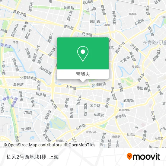 长风2号西地块I楼地图