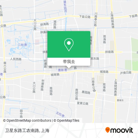 卫星东路工农南路地图