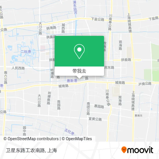卫星东路工农南路地图