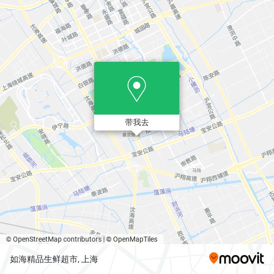 如海精品生鲜超市地图
