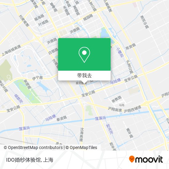 IDO婚纱体验馆地图
