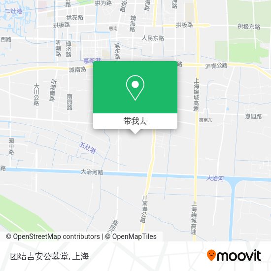 团结吉安公墓堂地图