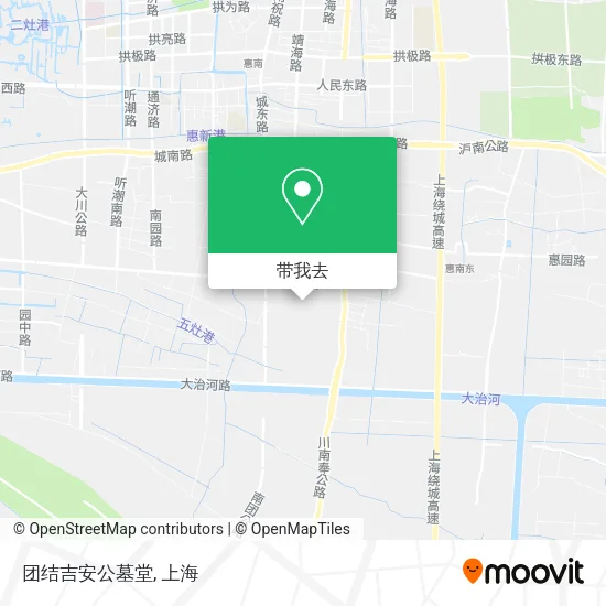 团结吉安公墓堂地图