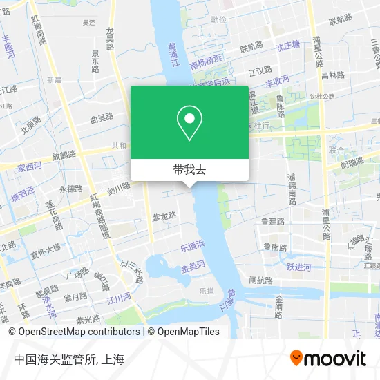中国海关监管所地图
