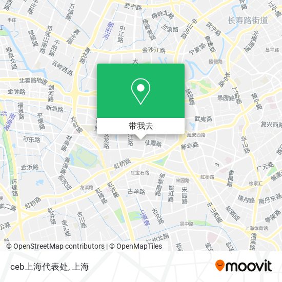 ceb上海代表处地图