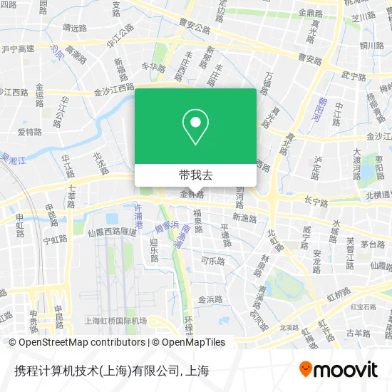 携程计算机技术(上海)有限公司地图