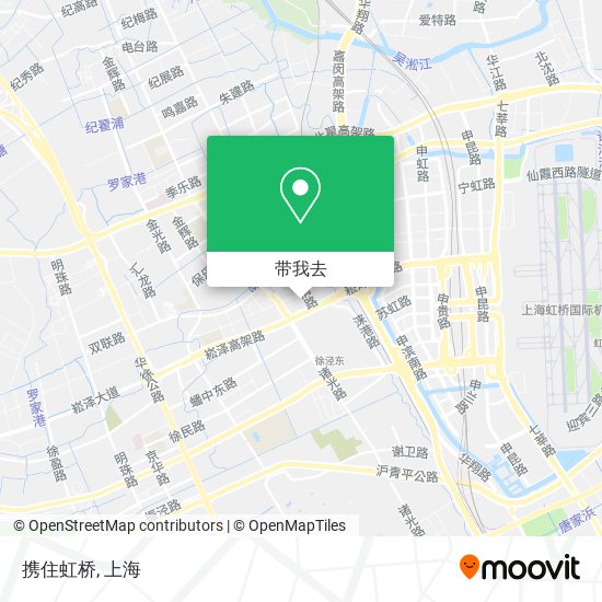 携住虹桥地图