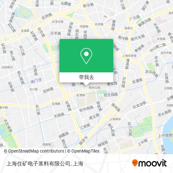 上海住矿电子浆料有限公司地图