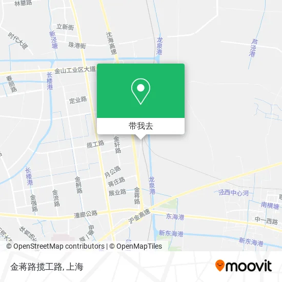 金蒋路揽工路地图