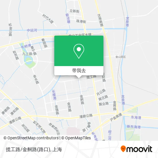揽工路/金舸路(路口)地图