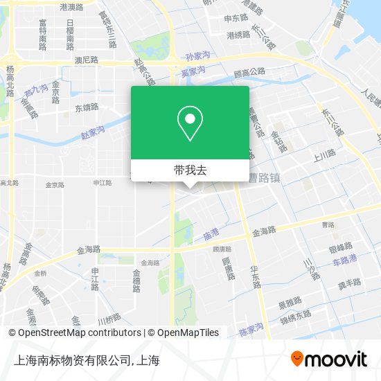 上海南标物资有限公司地图