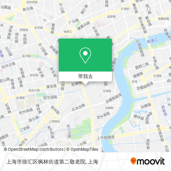 上海市徐汇区枫林街道第二敬老院地图