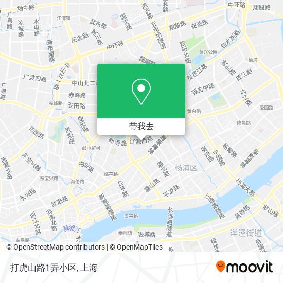 打虎山路1弄小区地图
