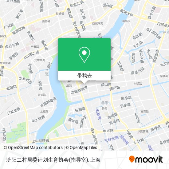 济阳二村居委计划生育协会(指导室)地图
